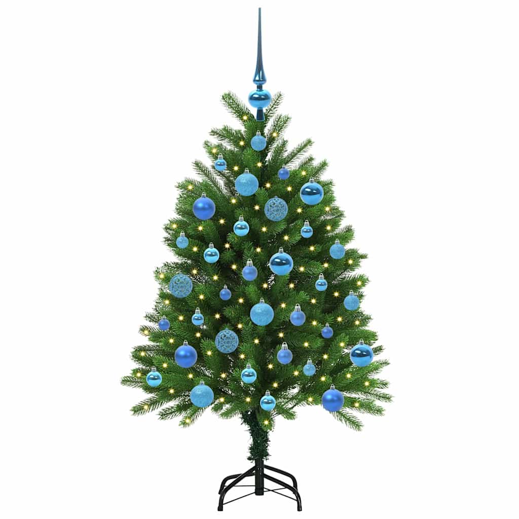 Árbol de Navidad VidaXL con 150 LED con estándar verde 120 cm PE