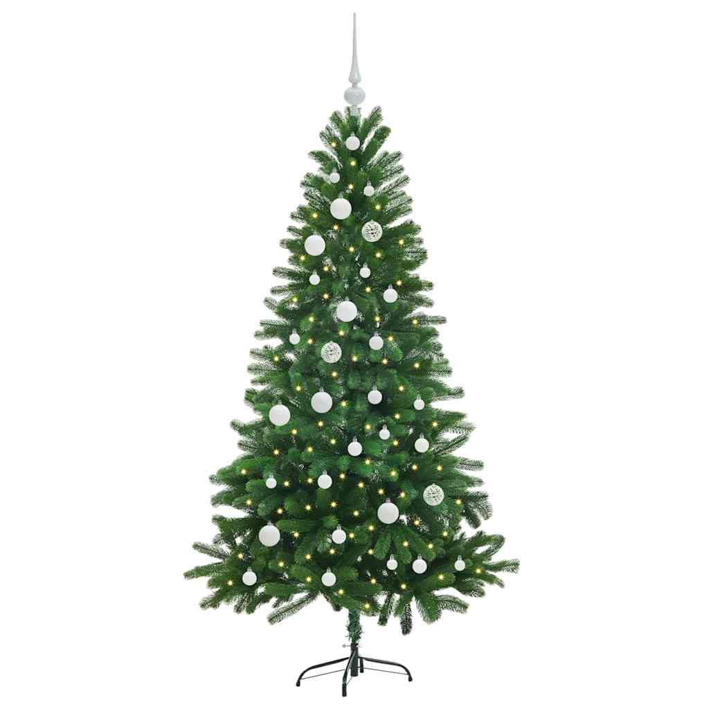Albero di Natale VidaXL con 150 LED con PE standard verde da 150 cm