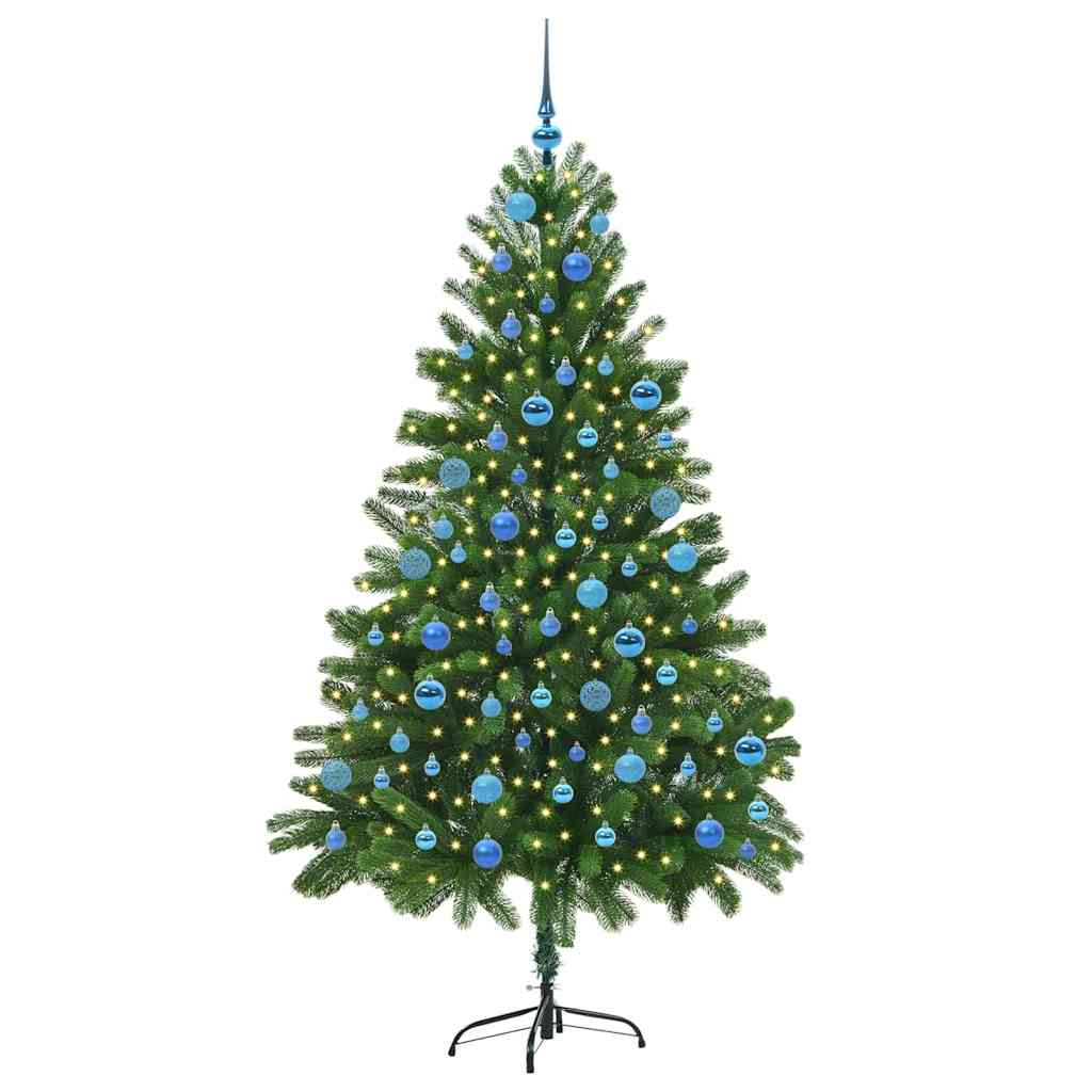 Vidaxl kerstboom met 300 led met standaard groen 180 cm pe