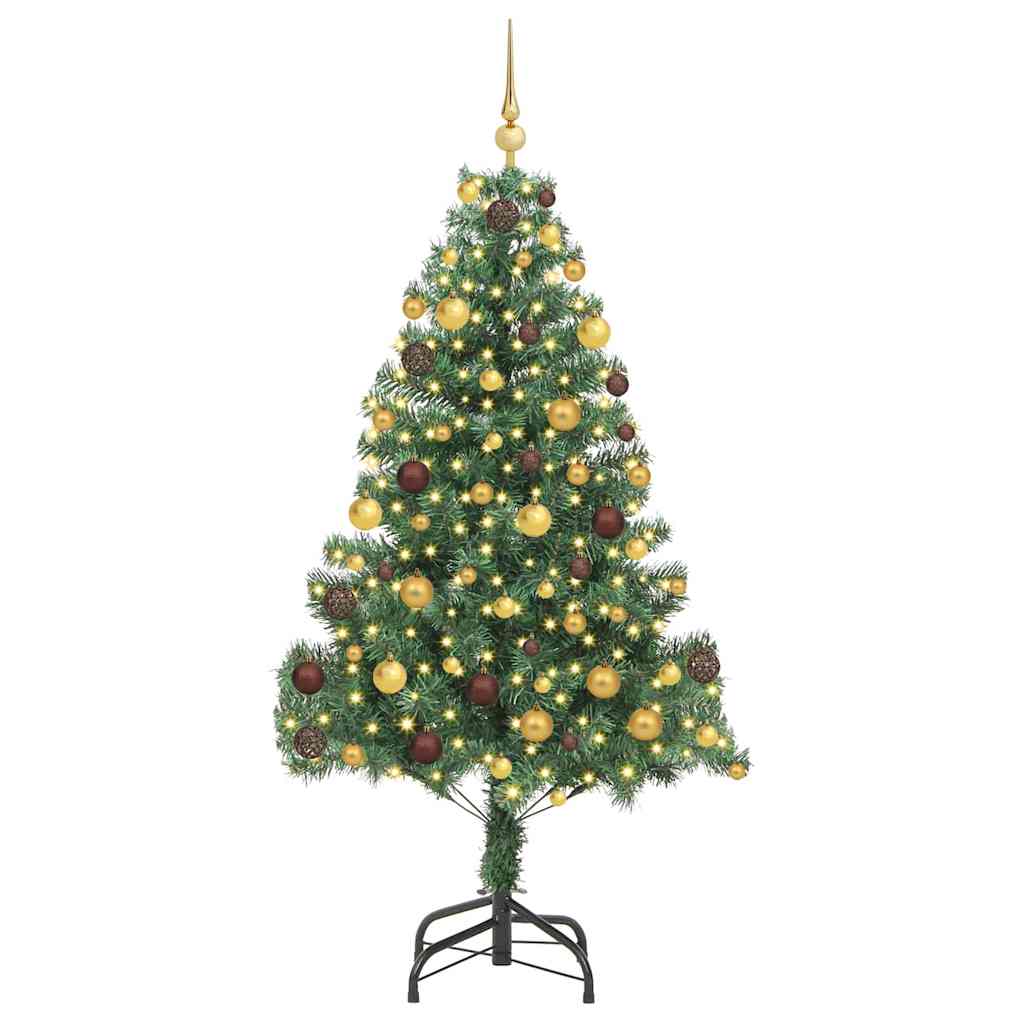 Árbol de Navidad vidaxx con 300 LED con PVC estándar verde 180 cm