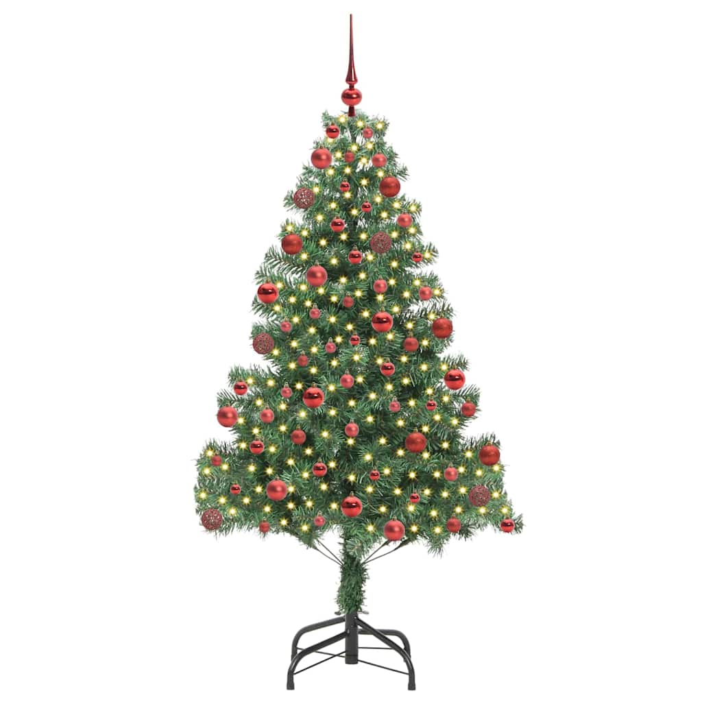 Albero di Natale Vidaxx con 300 LED con PVC standard verde 180 cm