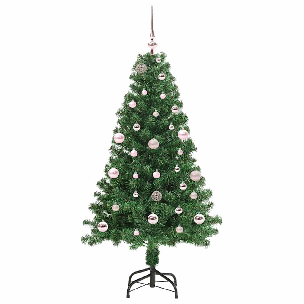Vidaxx albero di Natale artificiale verde 150 cm PVC, acciaio e plastica
