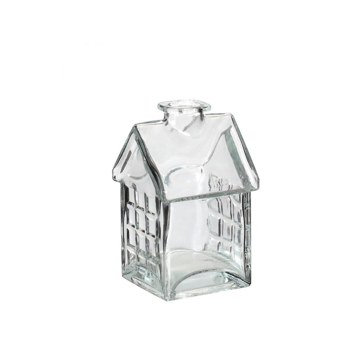Vaso Ideas 4 stagioni casa in vetro 7x7,5xh12cm