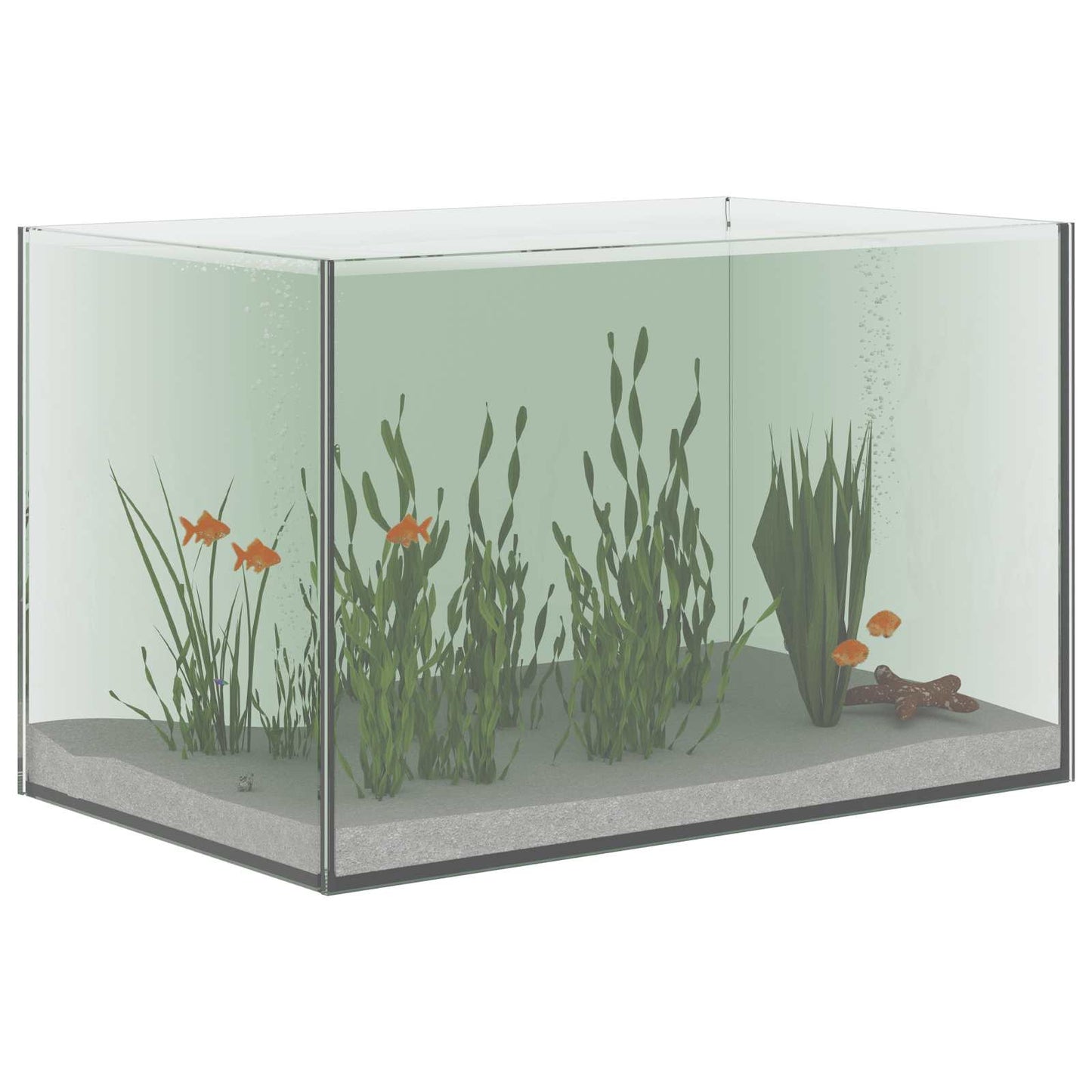 Vidaxl aquarium met opslag doorzichtig 40 x 25 x 25 cm glas