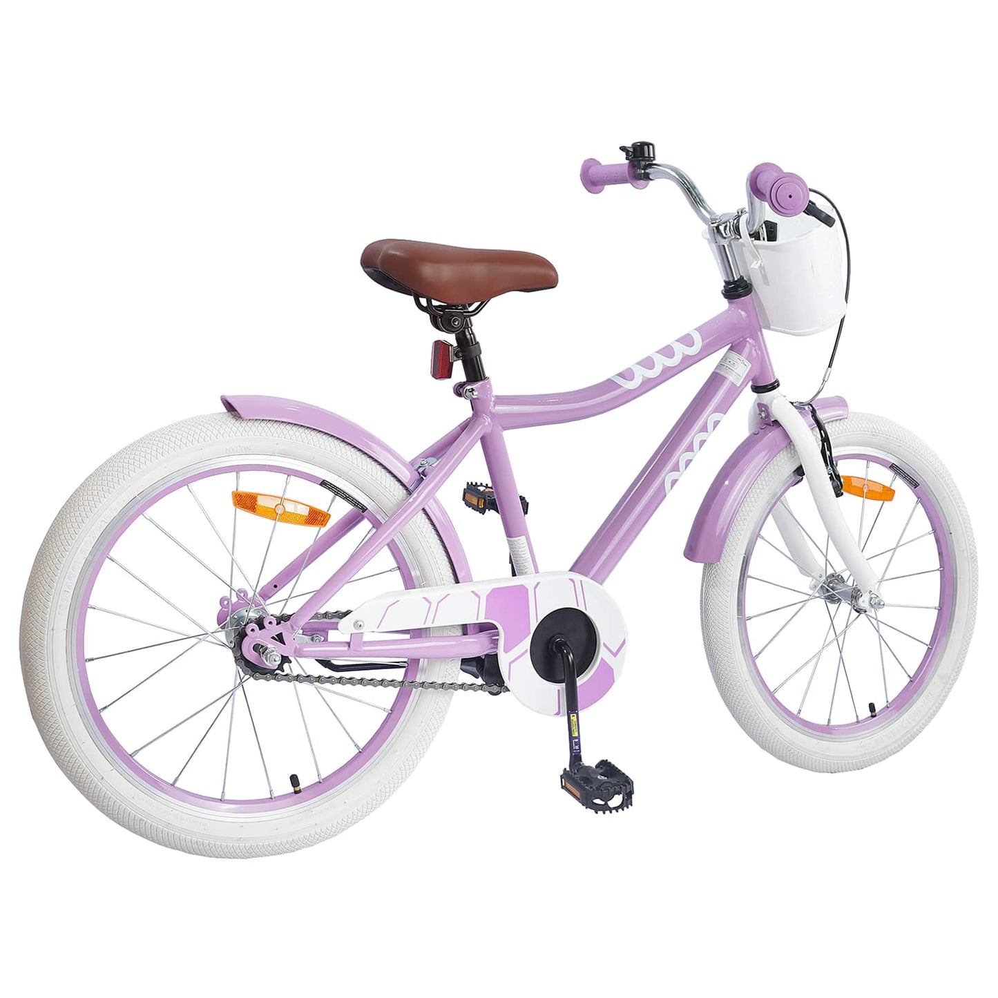 Bicicletta per bambini VidaXL 20 pollici per 6-11 anni viola