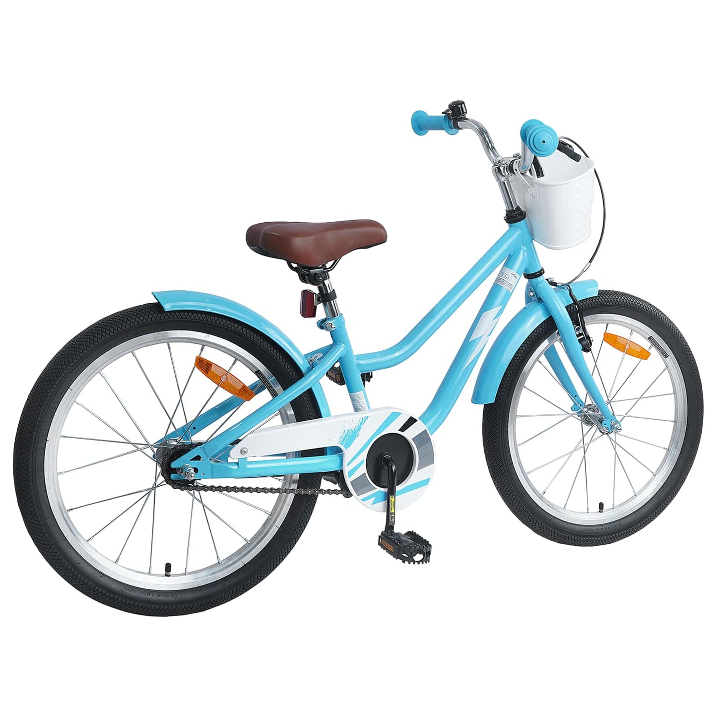 Bicicletta per bambini VidaXL 20 pollici per 6-11 anni azzurra