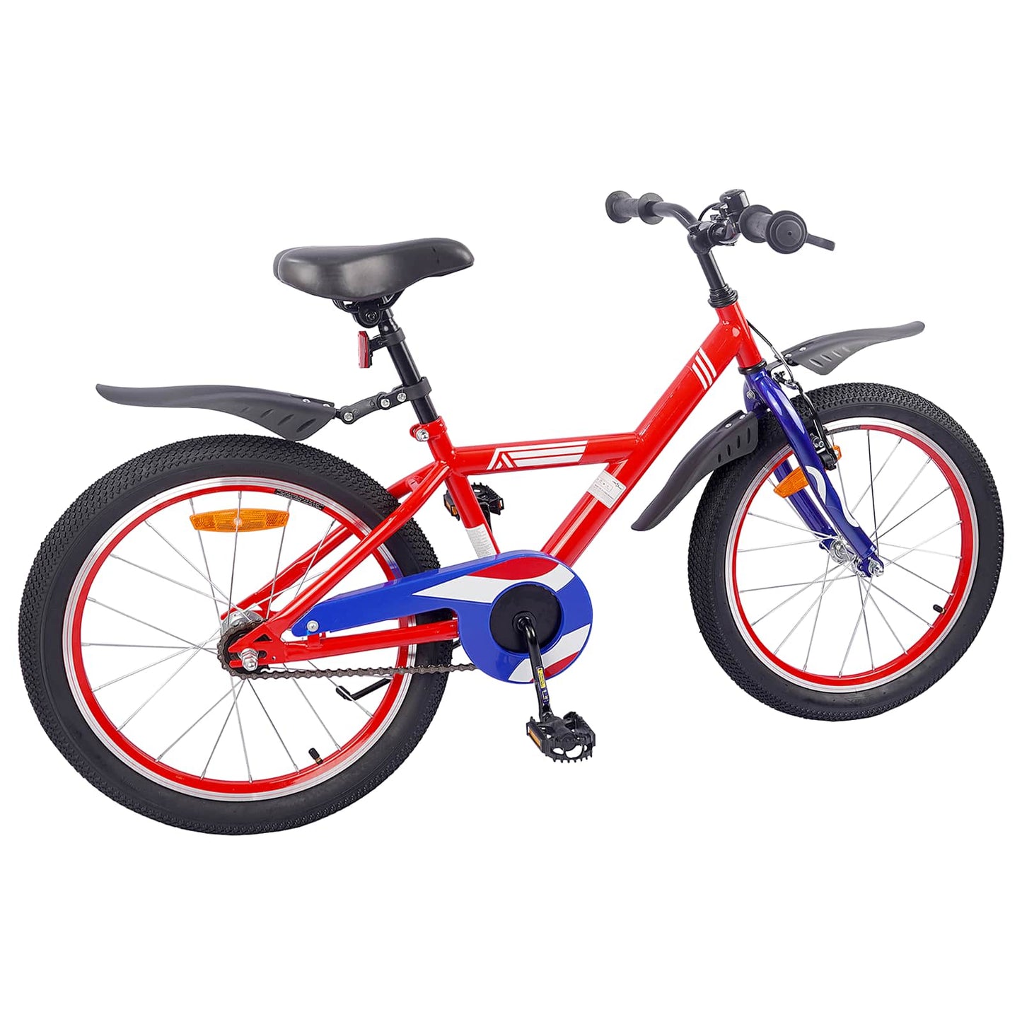 Vidaxl kinderfiets 20 inch voor 6-11 jaar oud rood