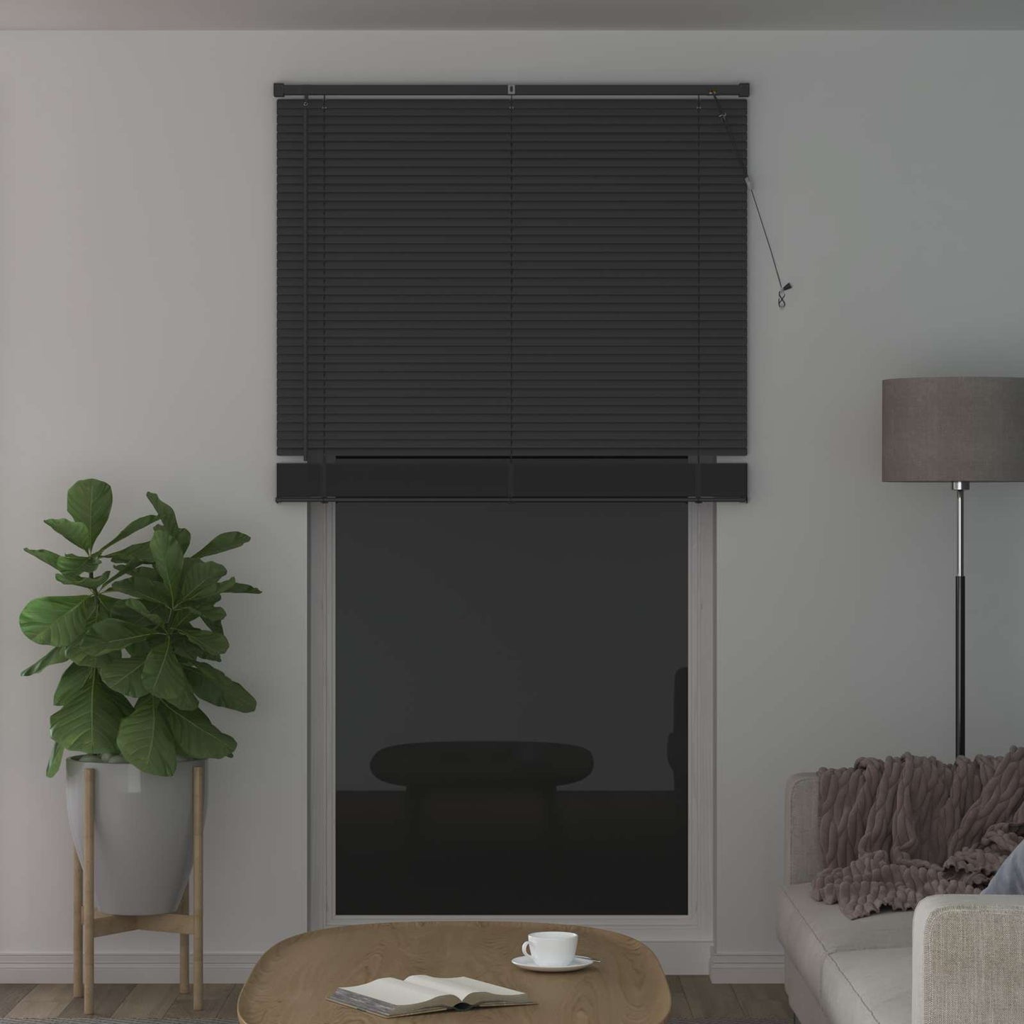 Vidaxl venetiaanse blind verstelbaar zilvergrijs 213 x 120 cm pvc
