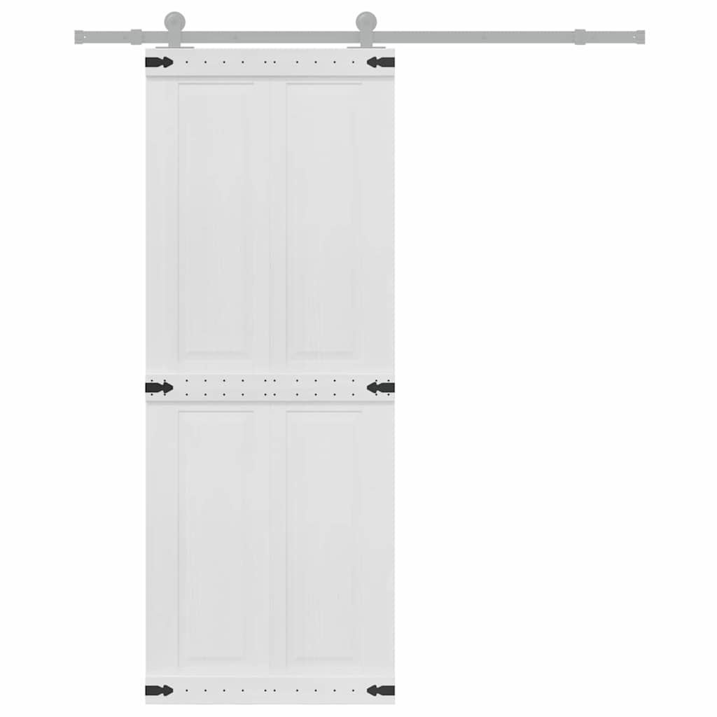 Porta Vidaxx Corona bianco 80 x 210 cm in multistrato