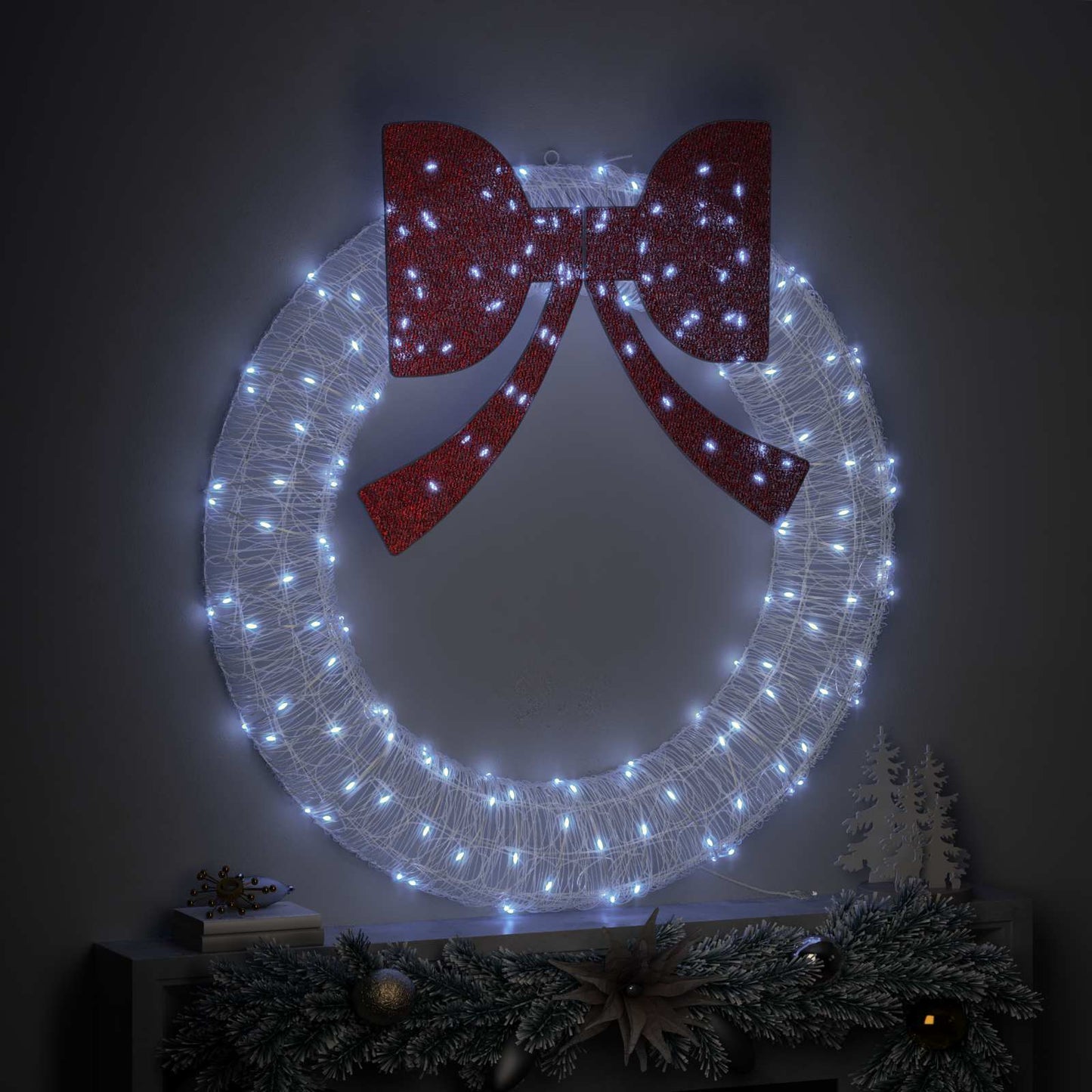 Ghirlanda Vidaxx con 150 LED bianco freddo in acrilico da 120 cm