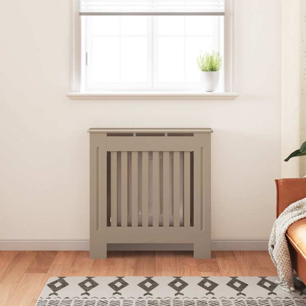 Copritermosifone Vidaxx marrone 78 x 19 x 81,5 cm in MDF