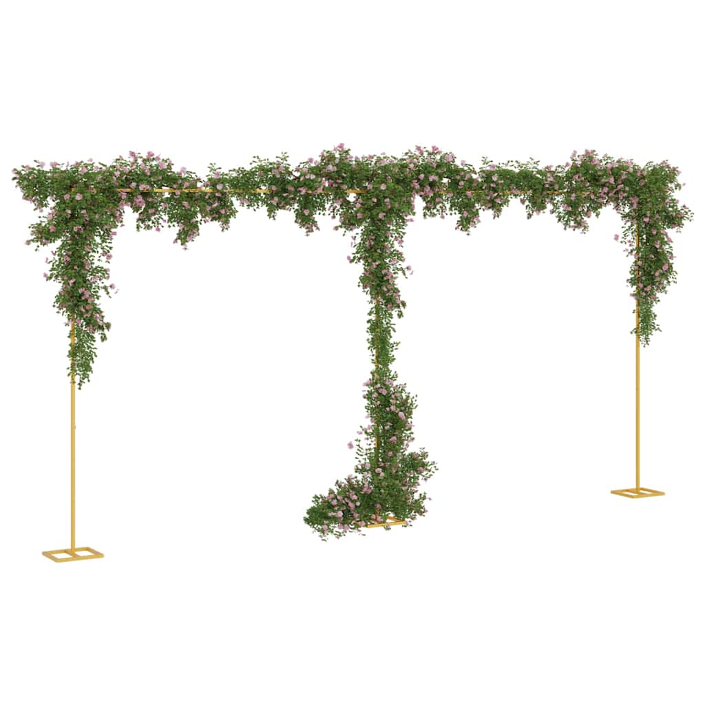 Vidaxl trouwrand goud 657 x 35 x 300 cm staal