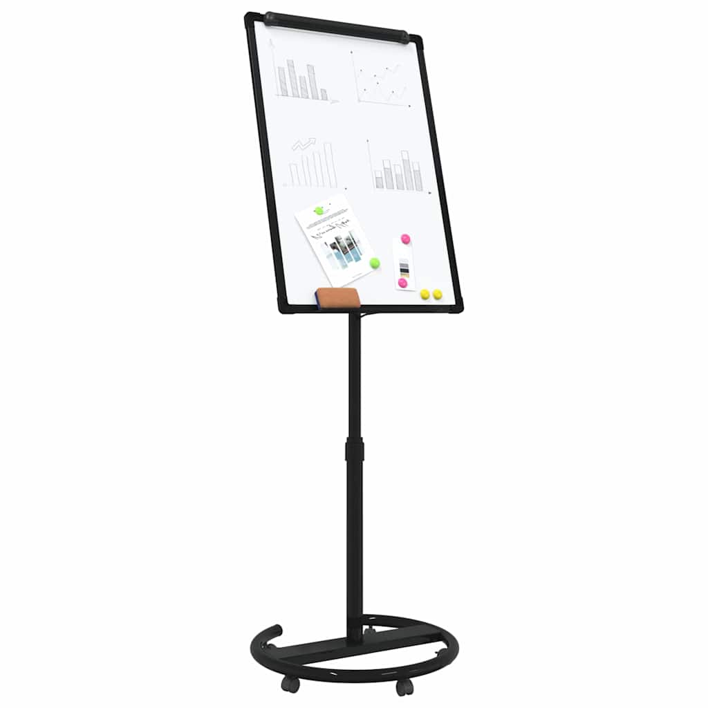 Lavagna magnetica Vidaxx in bianco e nero 62 x 62,5 x 197 cm eps