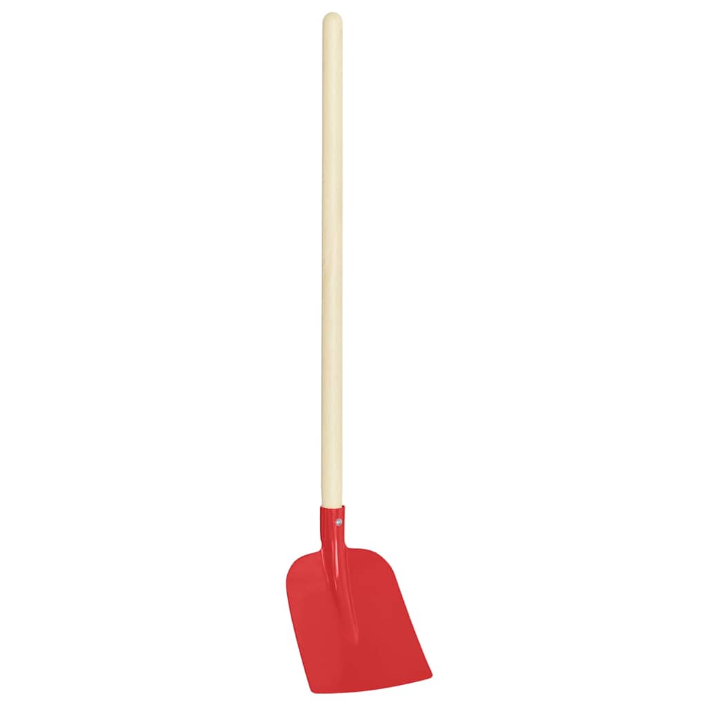 Vidaxl schep hoofd 4 pcs rood 32 x 24,5 cm gepoedercoat staal