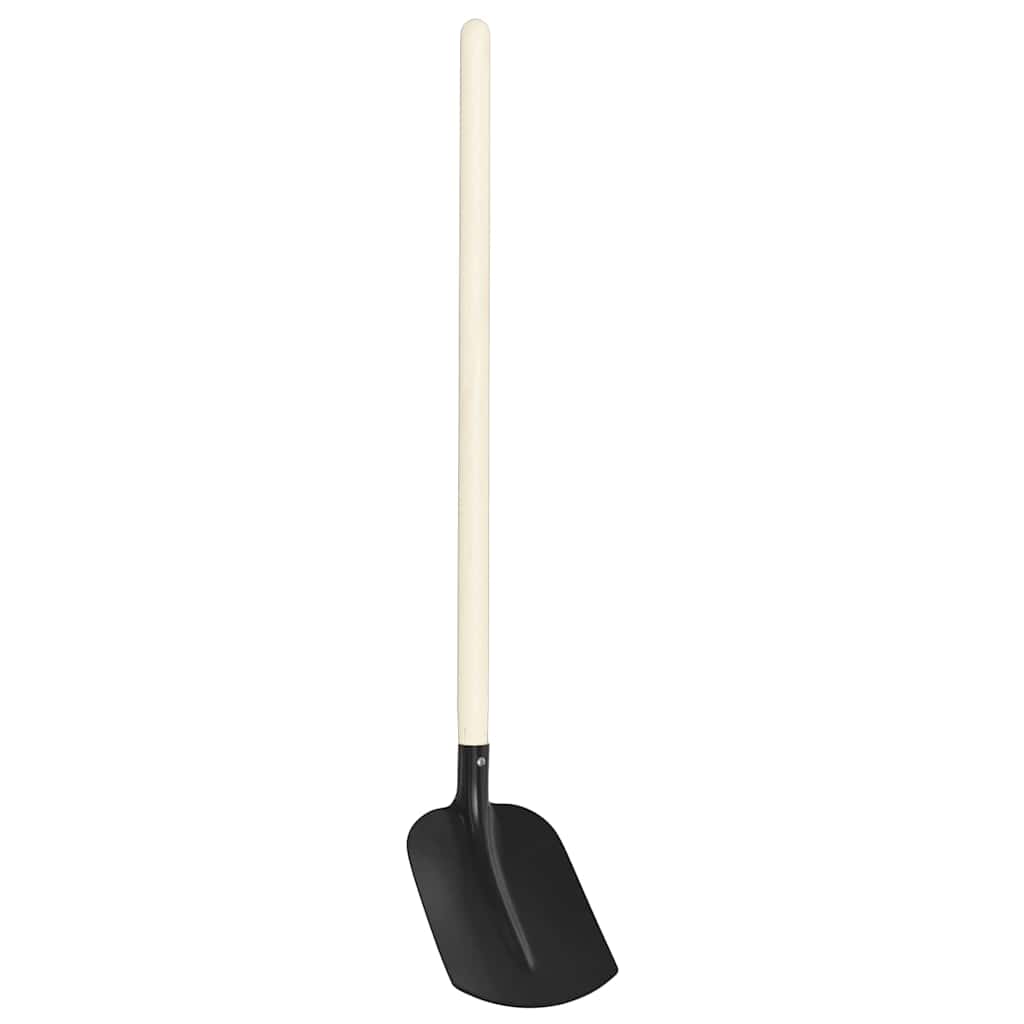 Vidaxl schep hoofd zwart 34,5 x 24 cm gepoedercoat staal