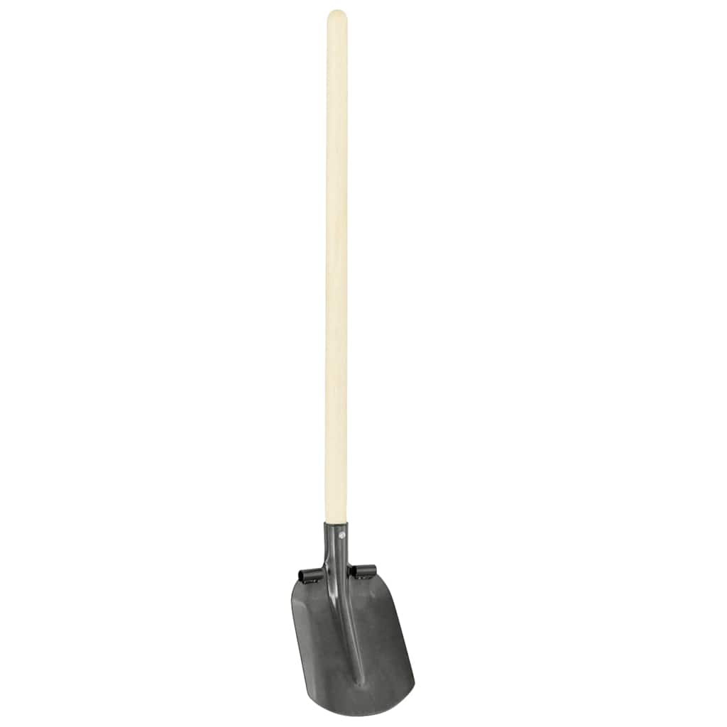 Vidaxl schep hoofd 4 pcs zilver 33 x 21 cm gepoedercoat staal