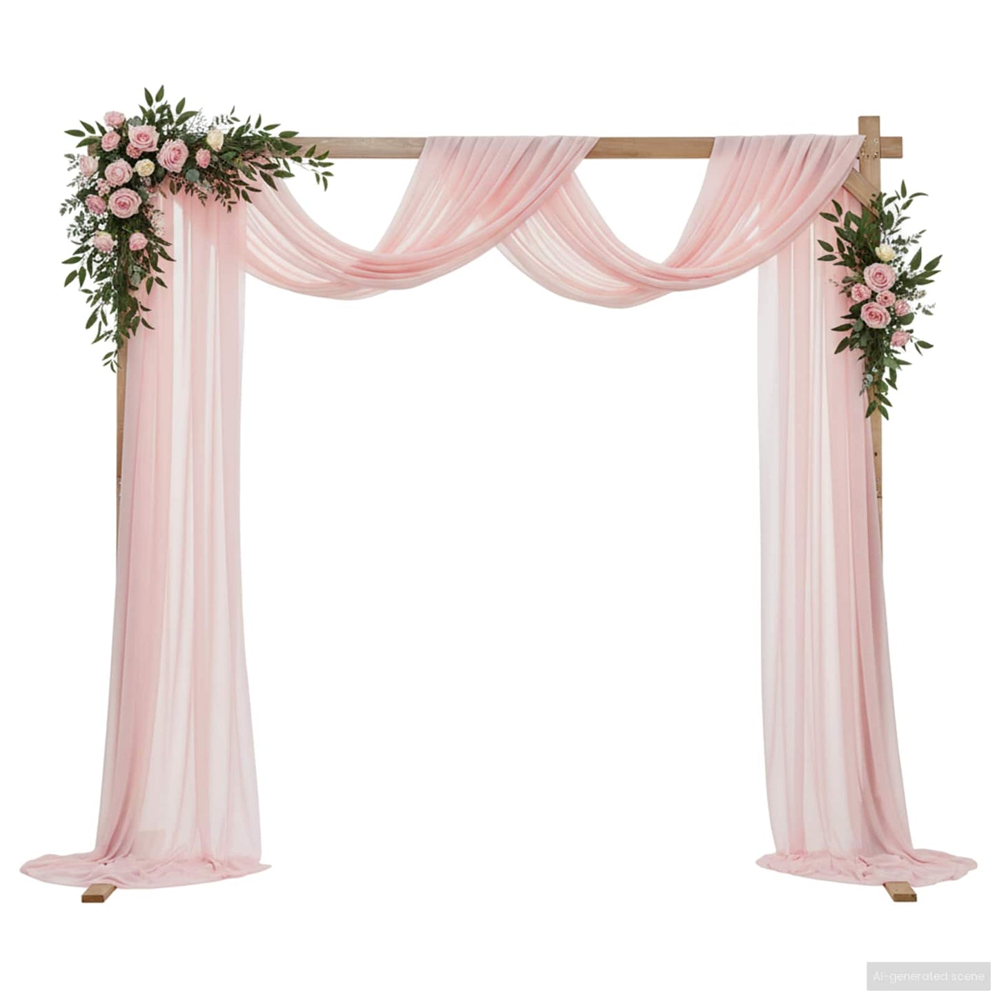 Vidaxx borde de boda marrón claro 225 x 95 x 226 cm madera maciza de pino