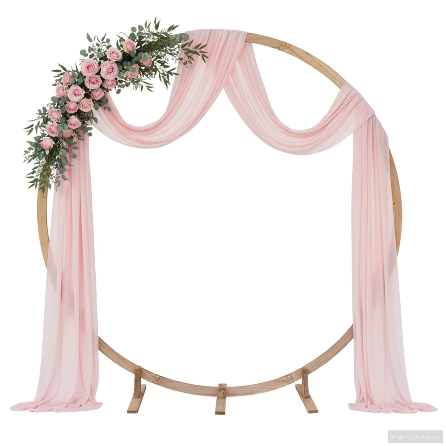 Vidaxx Borde de boda marrón claro 224 x 80 x 220 cm madera maciza de pino