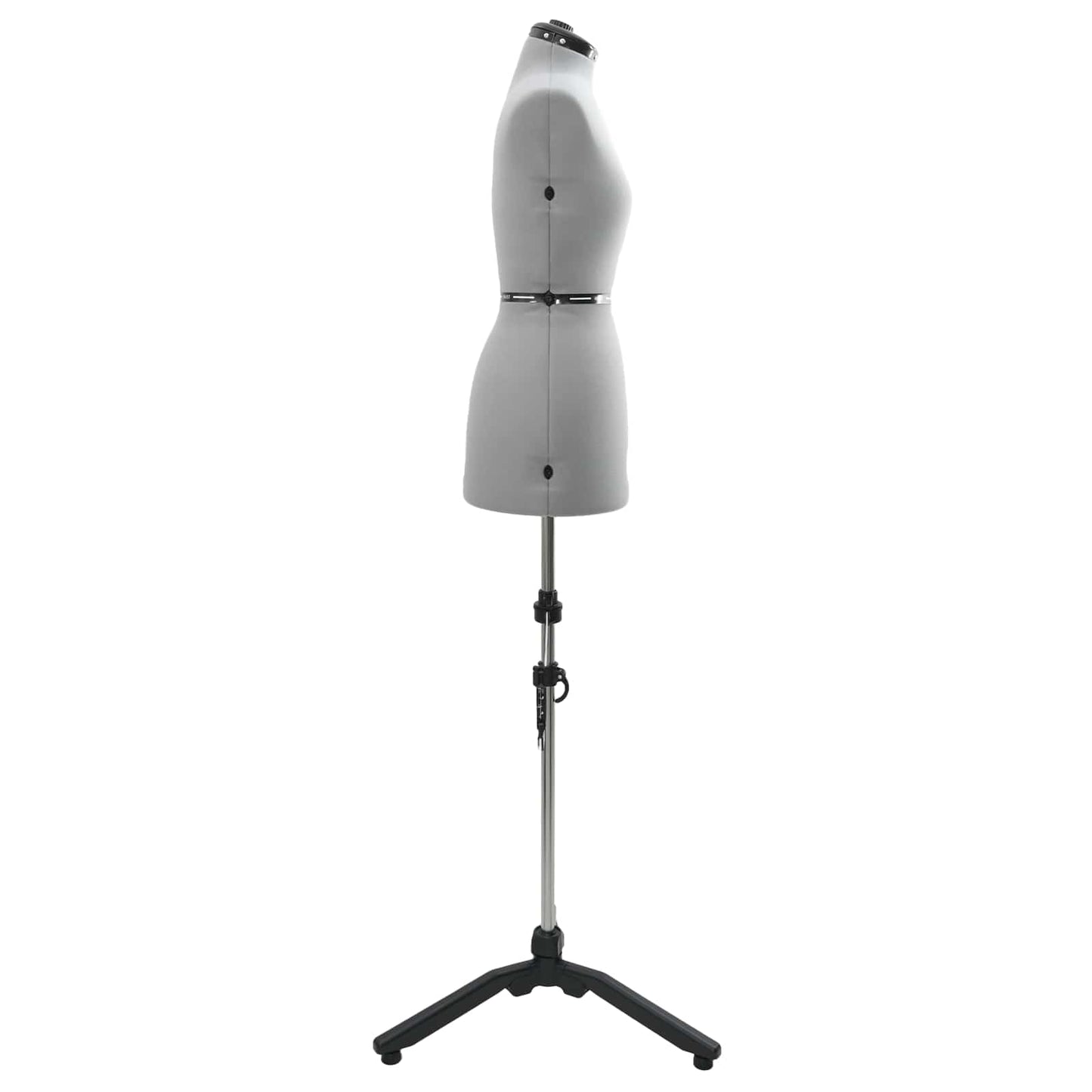 VidaXL abito regolabile forma donna grigio velluto