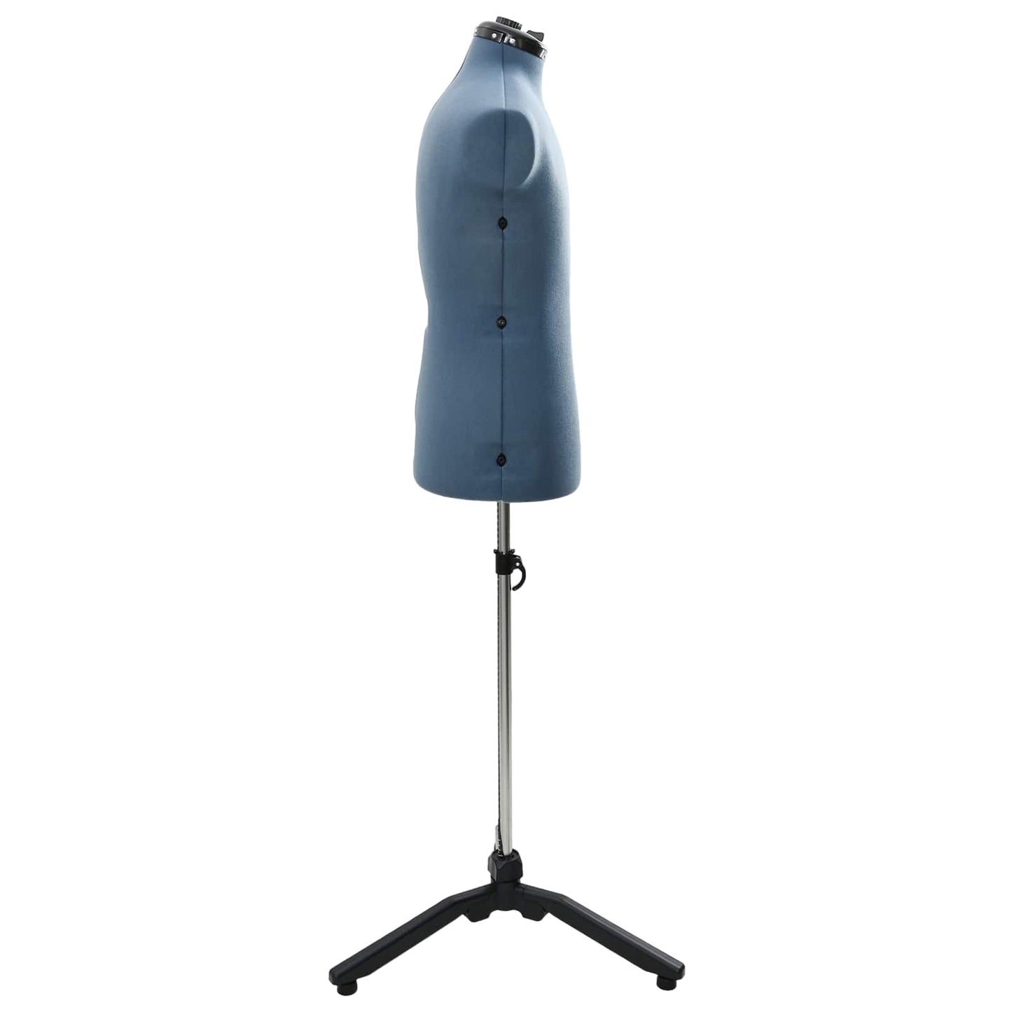 Vidaxl verstelbare jurk vorm vrouwelijk blauw 37.5-45.5 inch stof