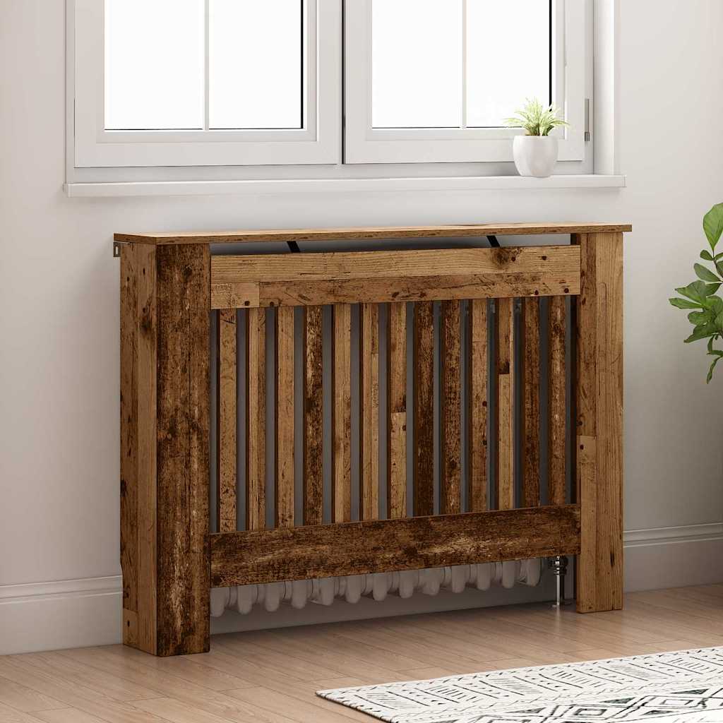 Copriradiatore Vidaxx legno vecchio 112 x 19 x 81,5 cm legno lavorato