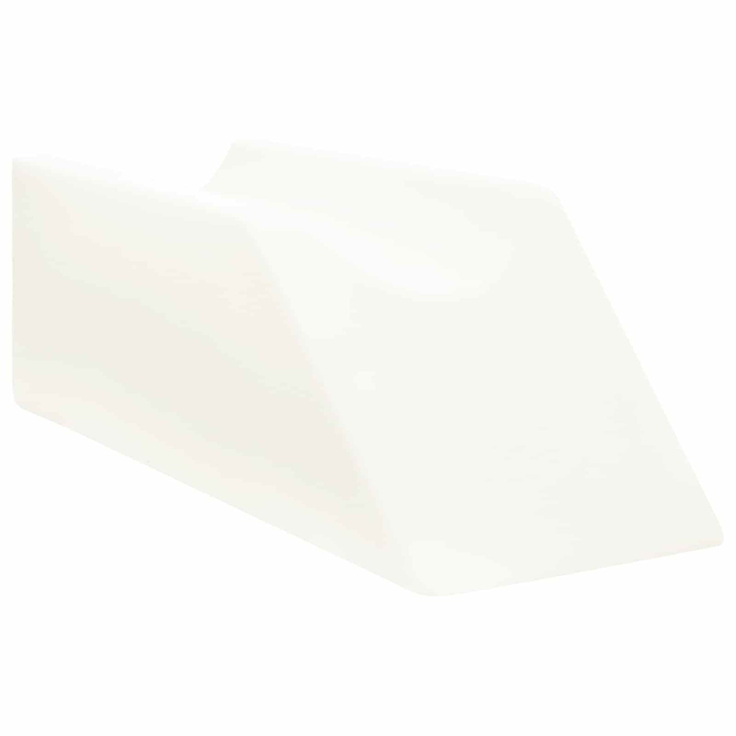 Vidaxl beenkussen effen wit 68 x 25 x 21,5 cm