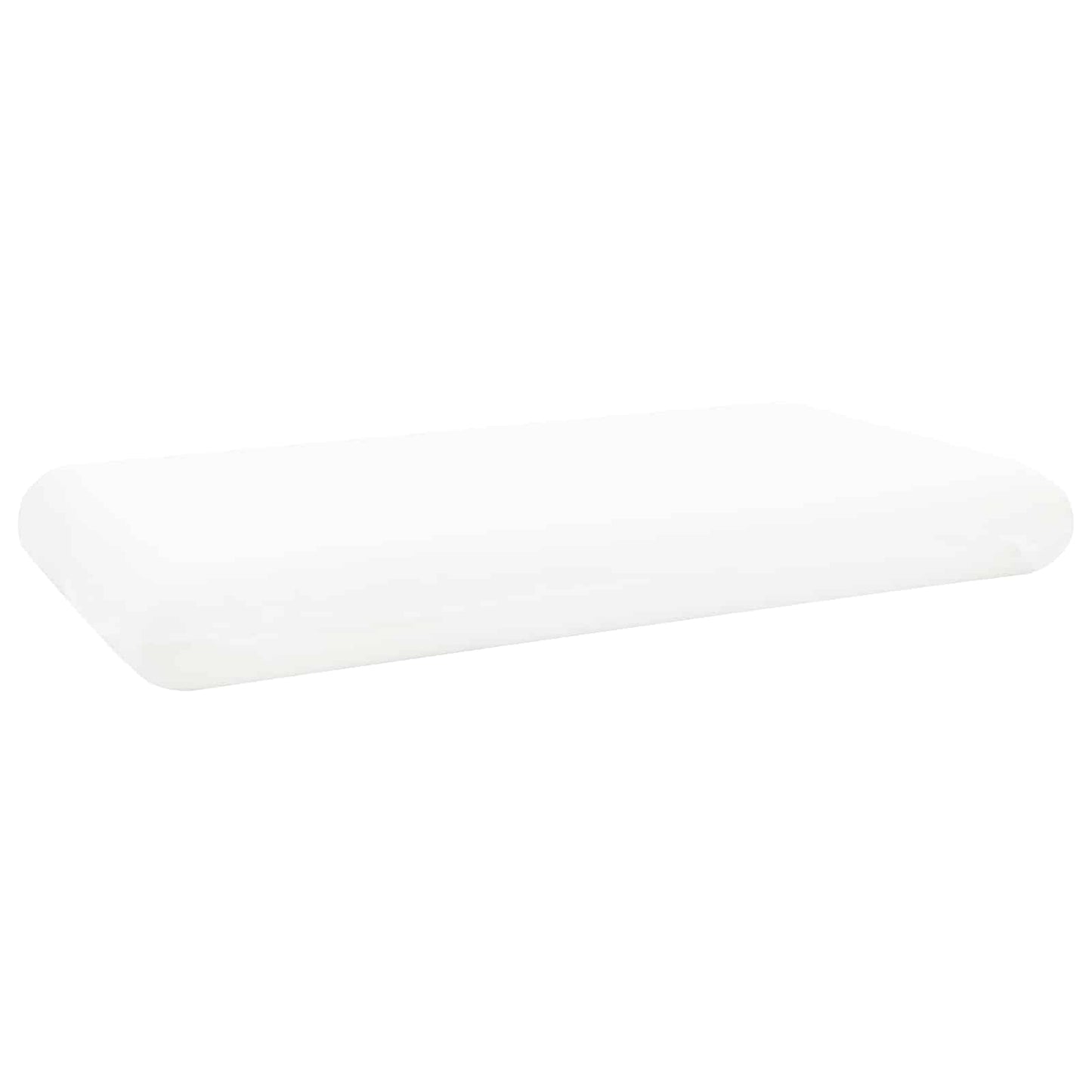 Vidaxl slapen kussen effen wit 70 x 36 x 6,5 cm