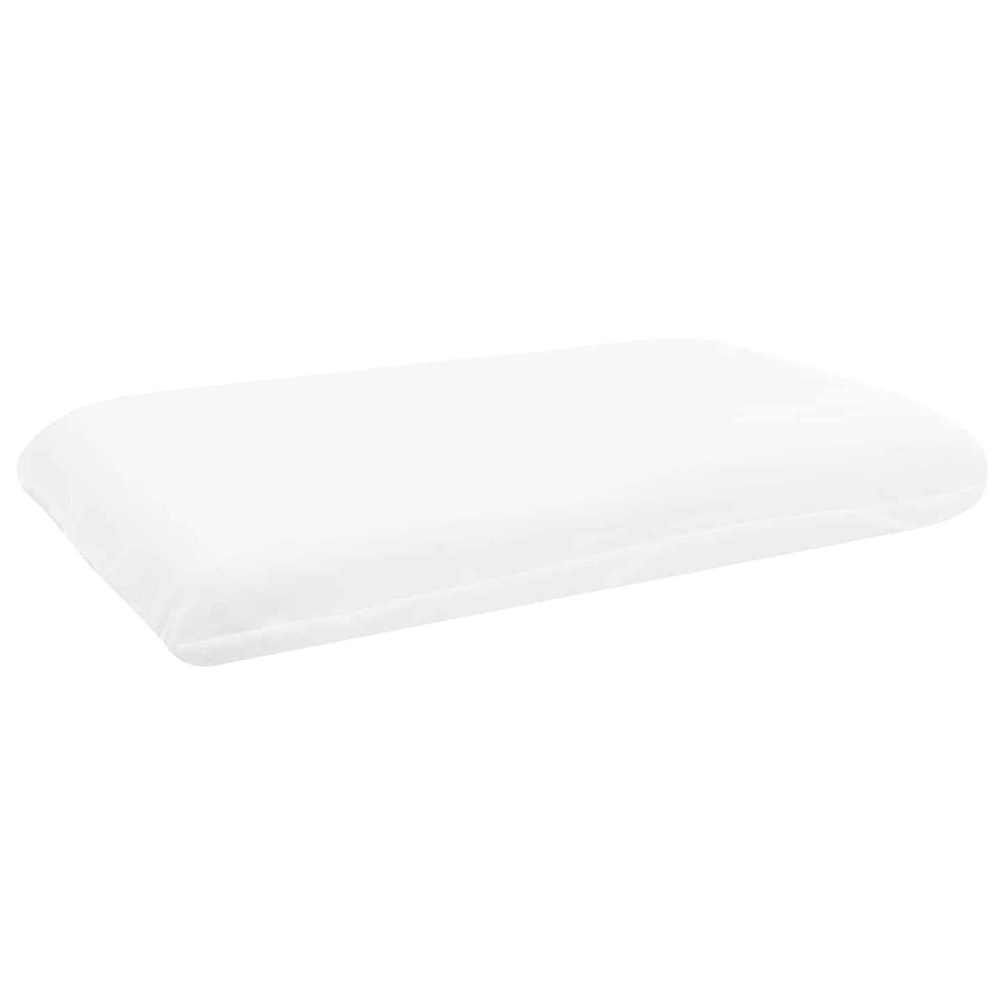 Vidaxl slapen kussen effen wit 60 x 40 x 10,5 cm