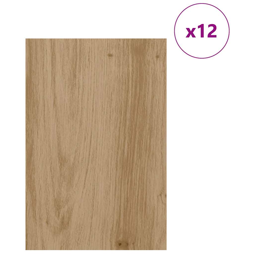 Vidaxl decorpanelen 12 pcs artisan eiken 40 x 60 x 0.27 cm
