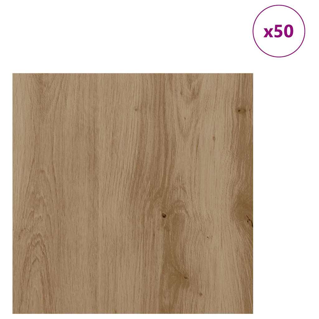 Vidaxl decorpanelen 50 pcs artisan eiken 30 x 30 x 0,27 cm