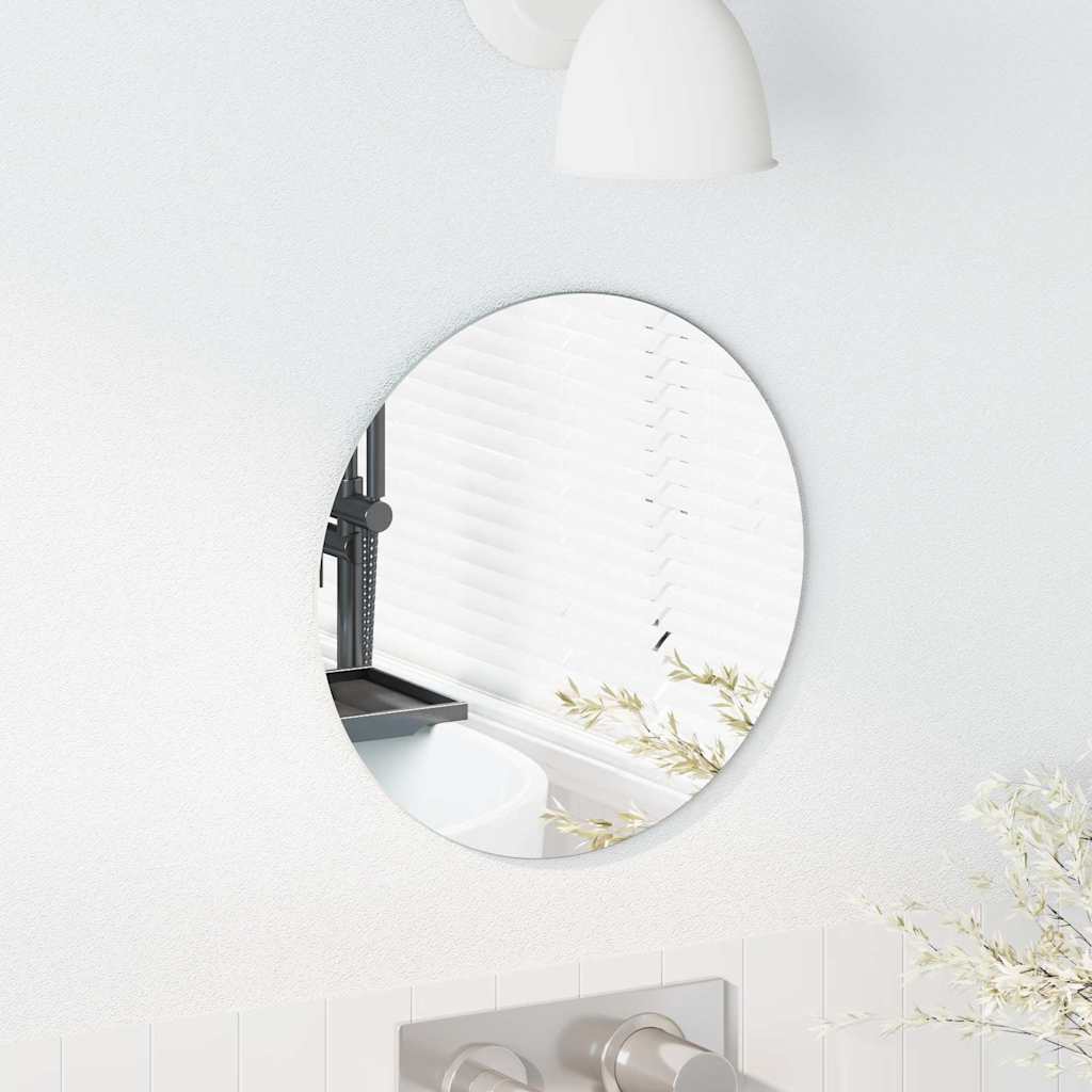Vidaxx espejo de pared redondo ø 30 cm vidrio templado