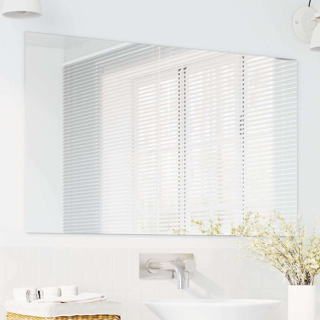 Vidaxx espejo de pared rectangular 100 x 60 cm vidrio templado