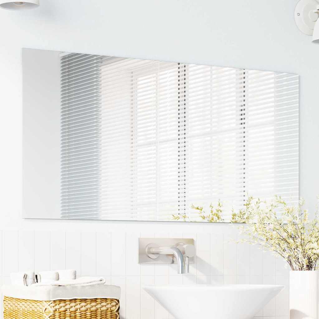 Vidaxx espejo de pared rectangular 50 x 100 cm vidrio templado