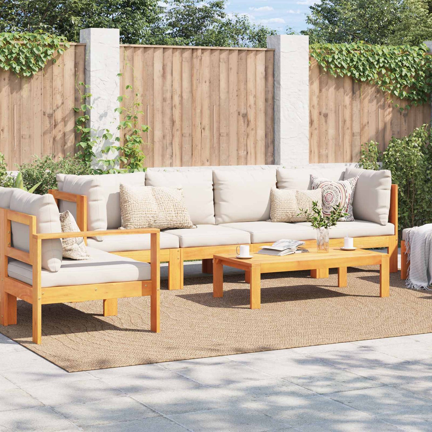 Vidaxl vloerkleden moiré huarte naturel 280 x 200 cm polyester