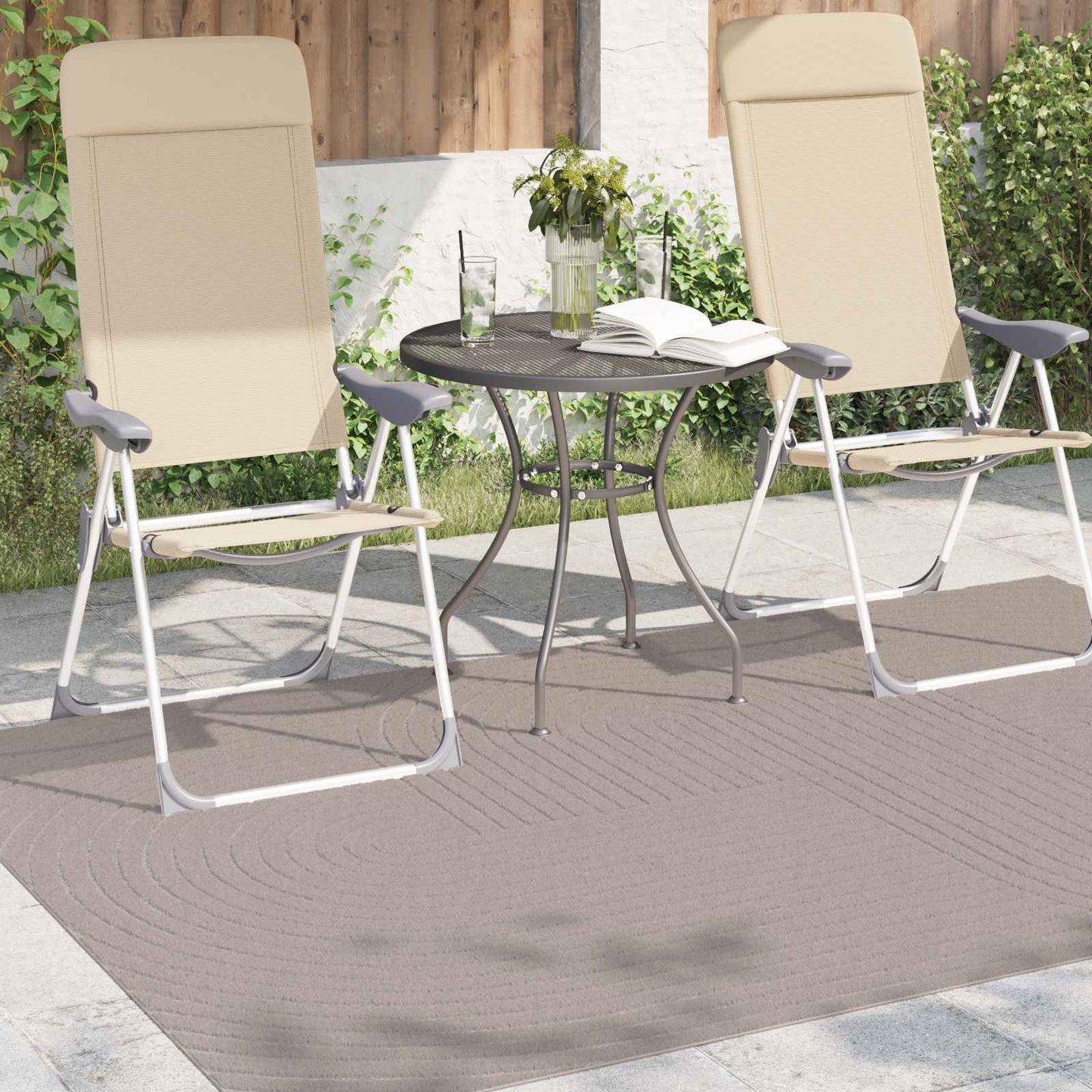 Vidaxl vloerkleden rechthoekig huarte beige 230 x 160 cm polyester