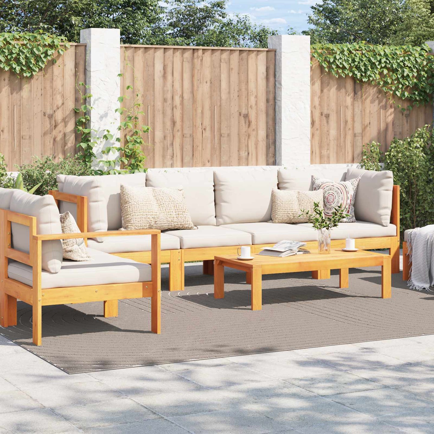 Vidaxl vloerkleden rechthoekig huarte beige 280 x 200 cm polyester
