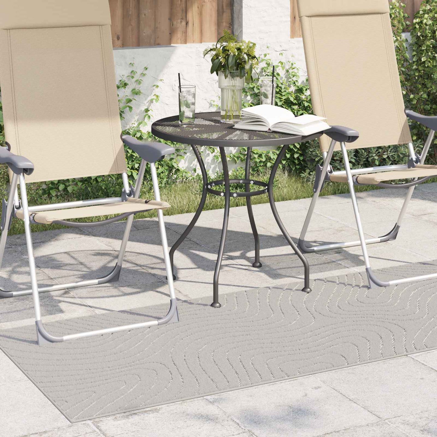 Vidaxl vloerkleden rechthoekig huarte crème 200 x 80 cm polyester