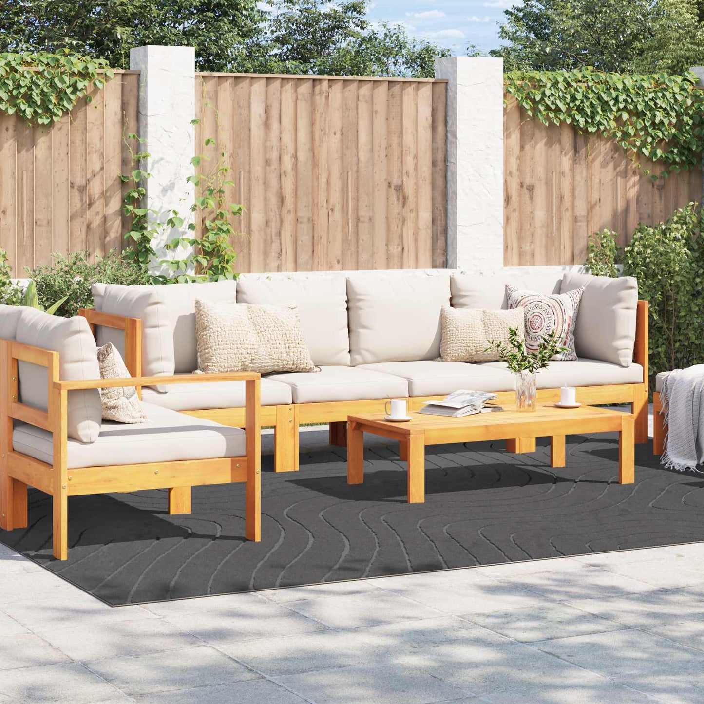Vidaxl vloerkleden rechthoekig huarte antraciet 340 x 240 cm polyester
