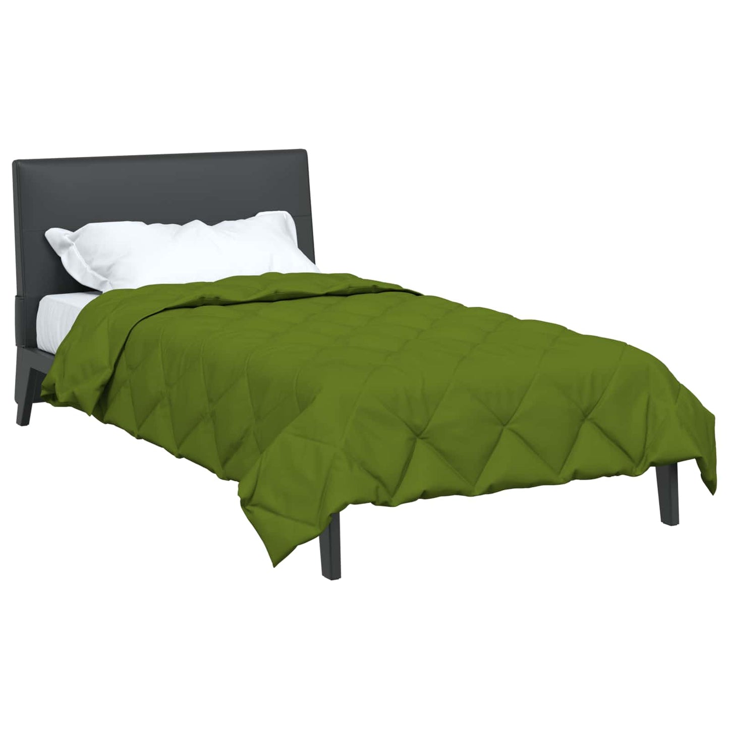 Vidaxl vol jaar dekbed groen 220 x 140 cm microfiber