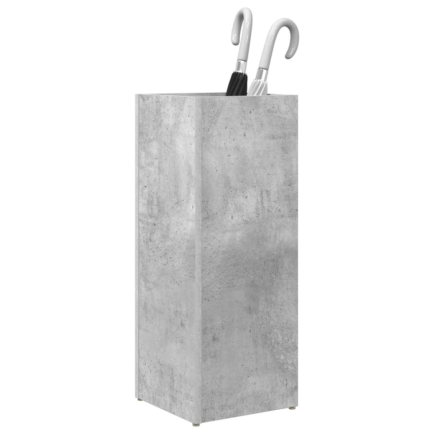 Ombrello Vidaxx standard grigio cemento 25 x 24,5 x 64 cm in legno composito