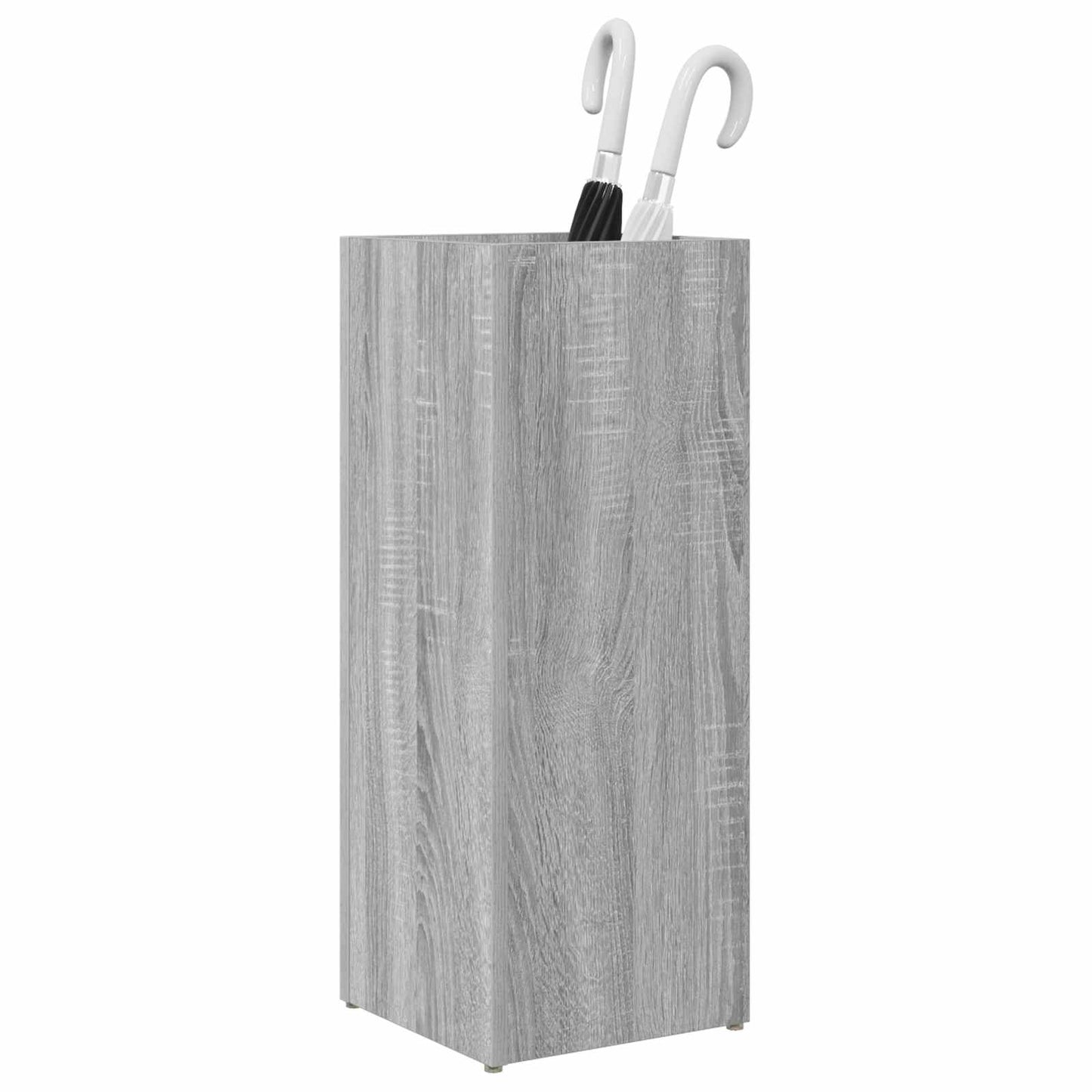 Vidaxl paraguas estándar gris sonoma 25 x 24,5 x 64 cm madera artesanal