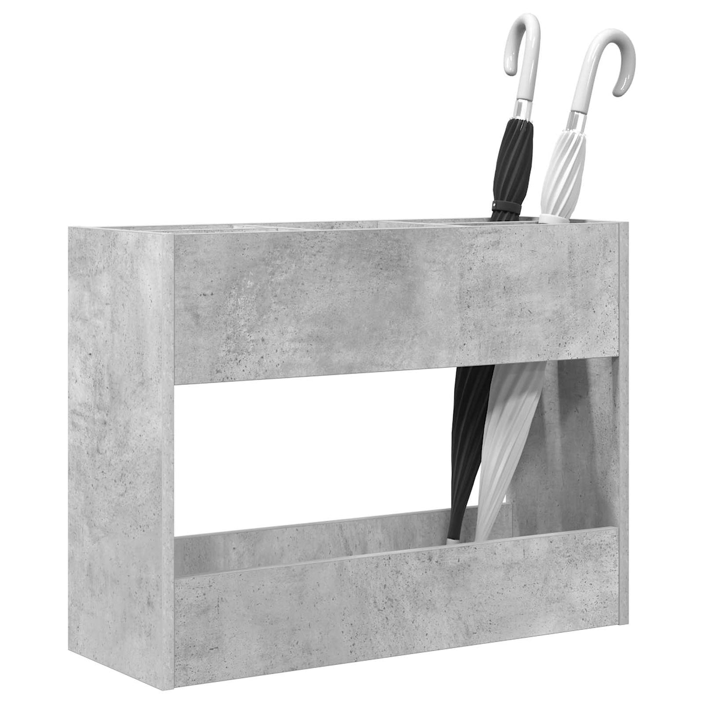 Vidaxx paraguas estándar hormigón gris 65 x 24 x 50 cm madera procesada