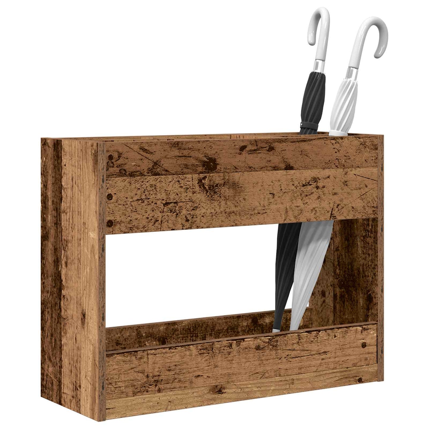 Vidaxx paraguas estándar madera vieja 65 x 24 x 50 cm madera procesada