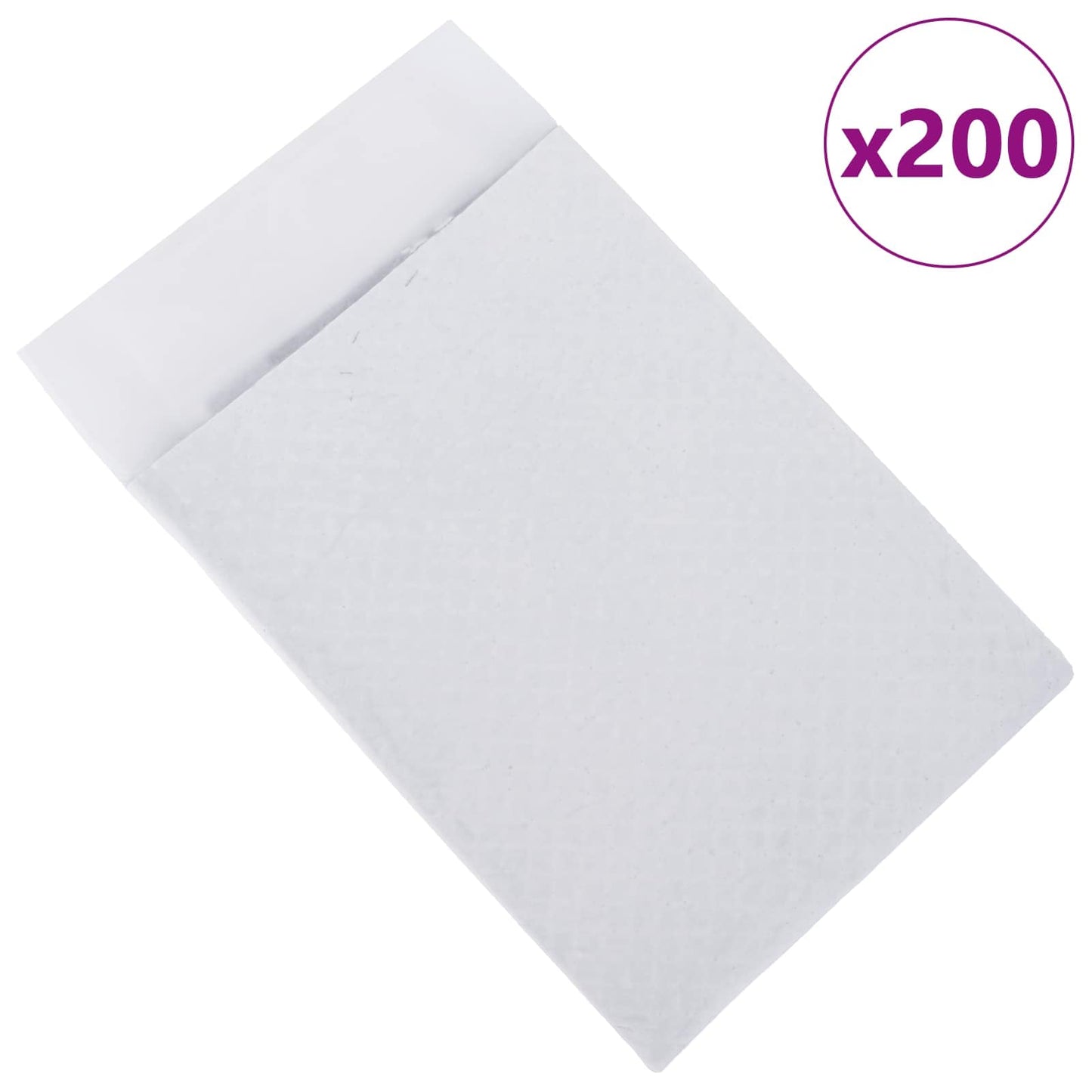 vidaxxl almohadilla de adiestramiento para mascotas de tela no tejida 200uds 60 x 60 cm