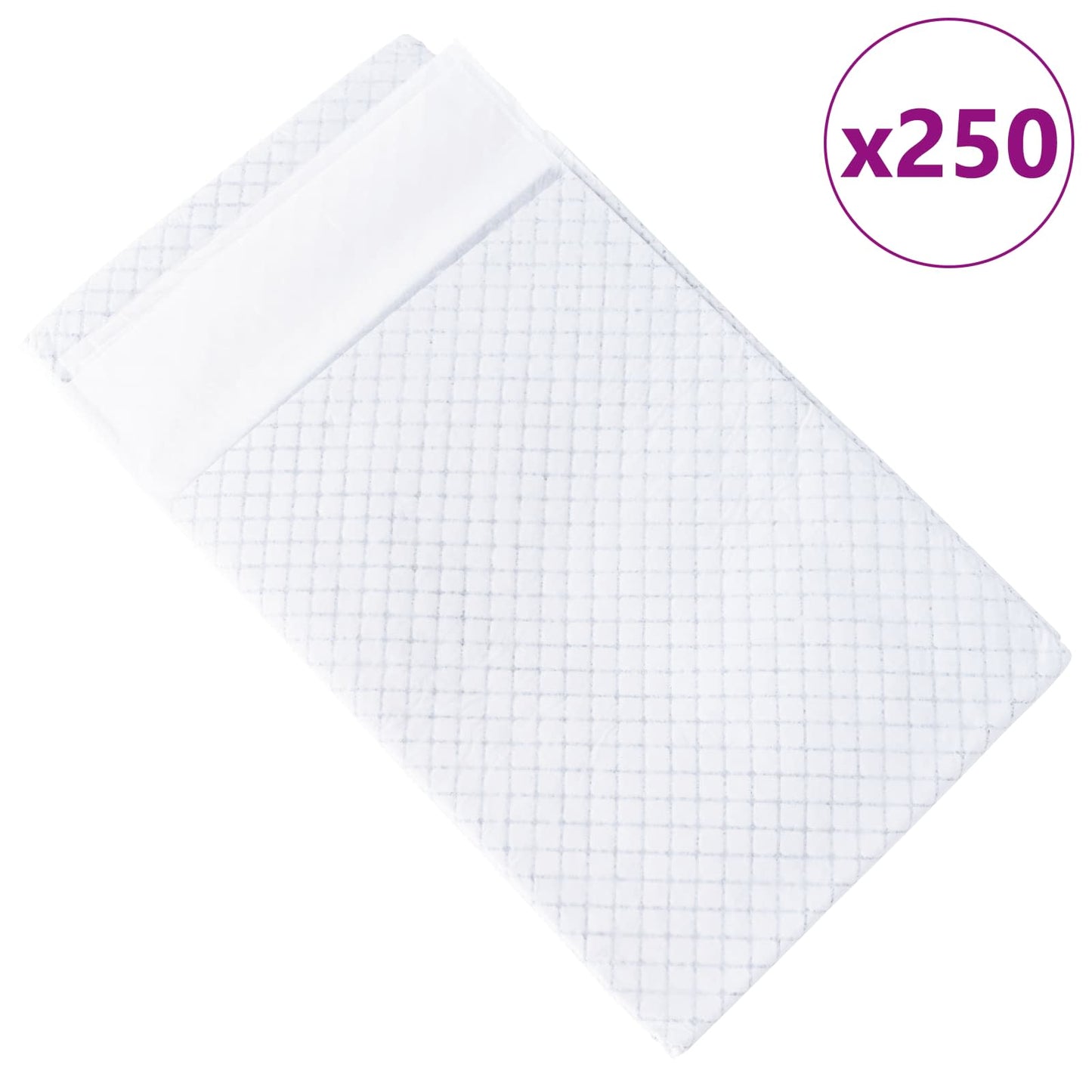 Vidaxxl almohadilla de adiestramiento para mascotas de tela no tejida 300uds 120 x 80 cm