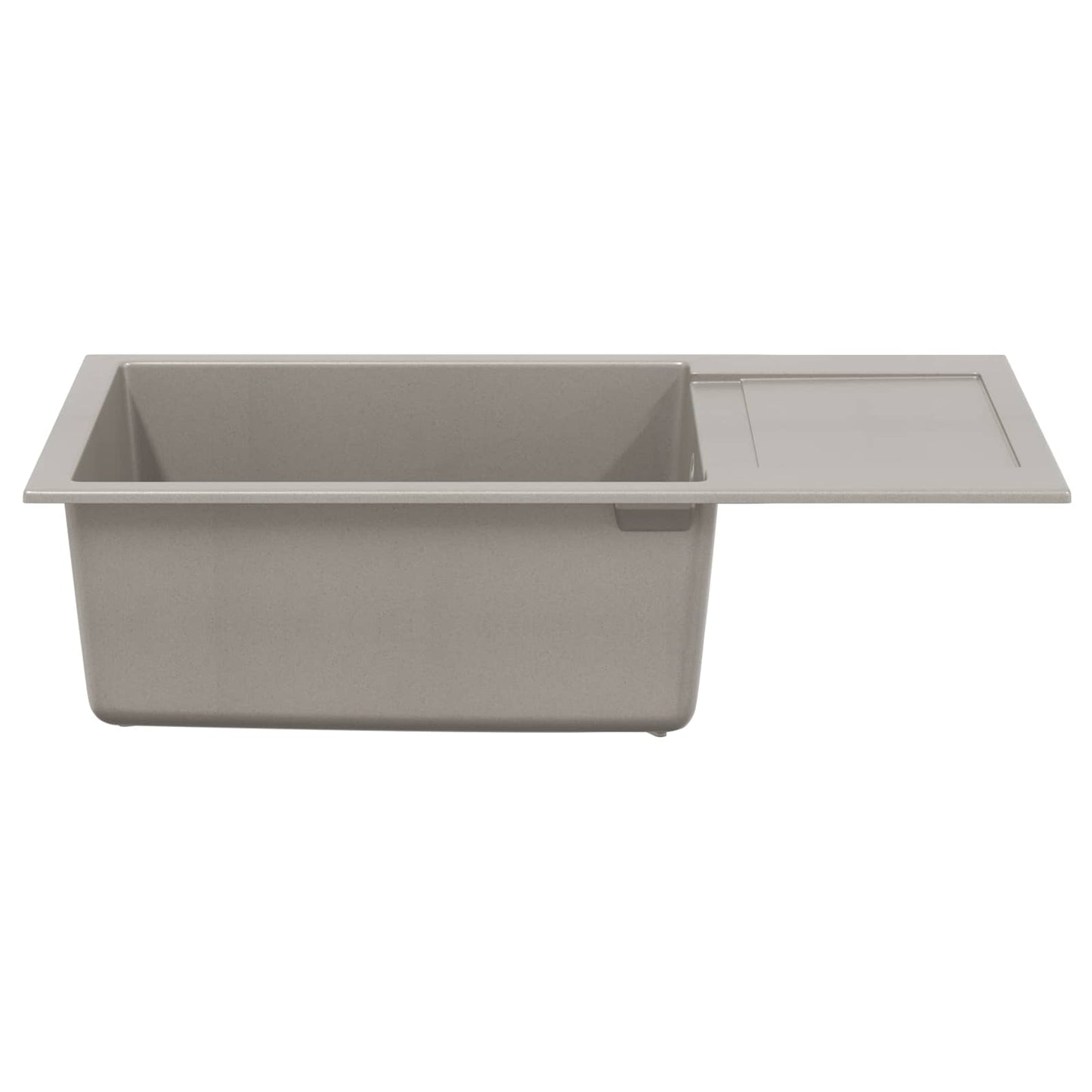 Lavello Vidaxx grigio 780 x 500 mm 80% quarzo e 20% resina