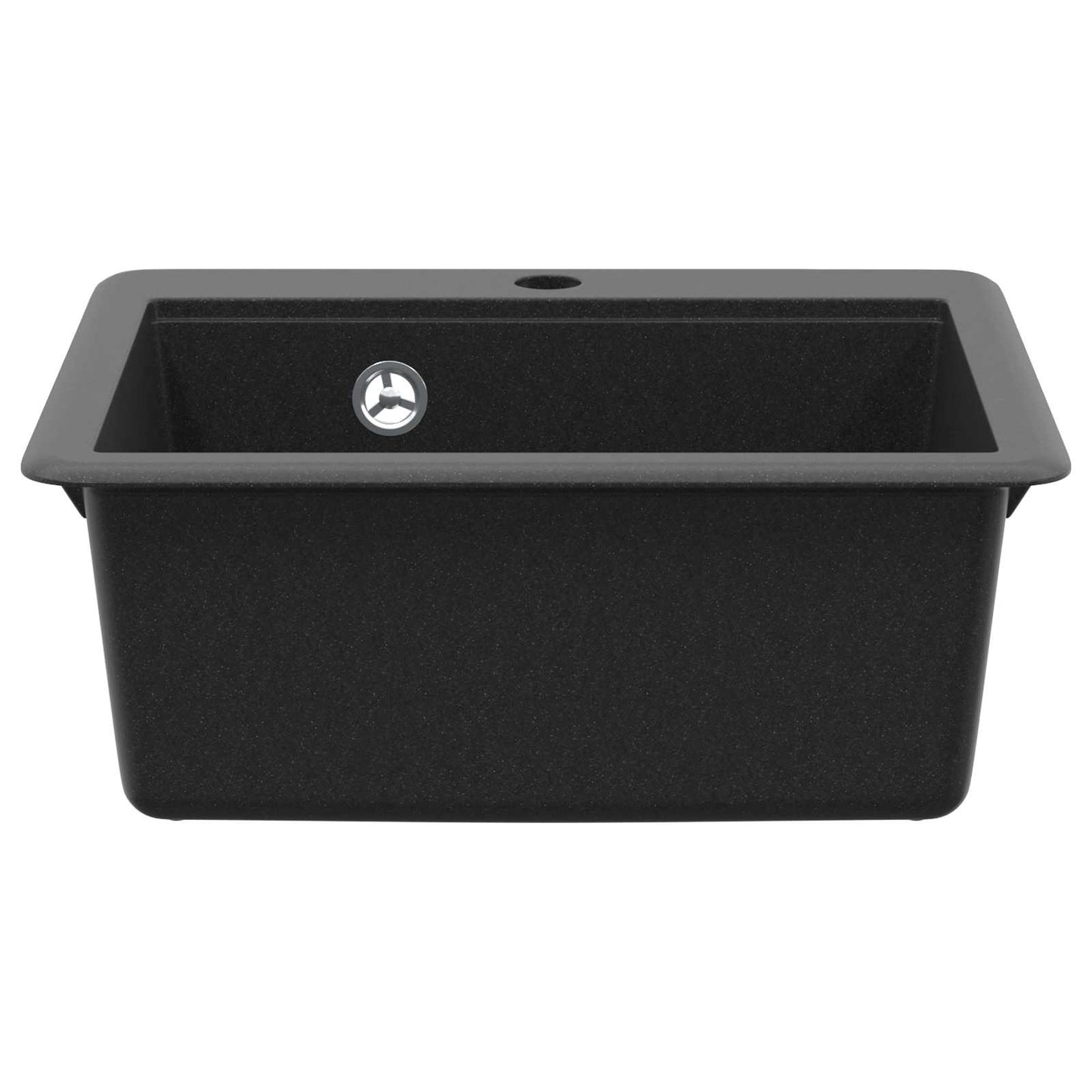 Fregadero vidaxx negro granito 470 x 440 mm