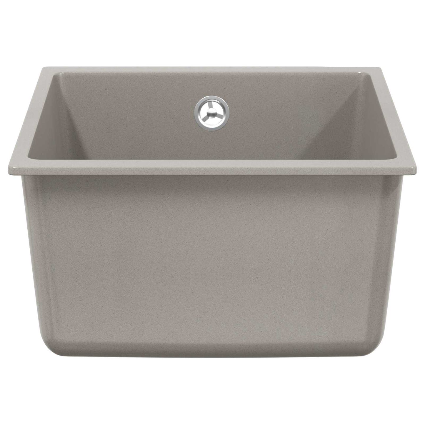 Fregadero vidaxx gris 370 x 460 mm 80% cuarzo y 20% resina