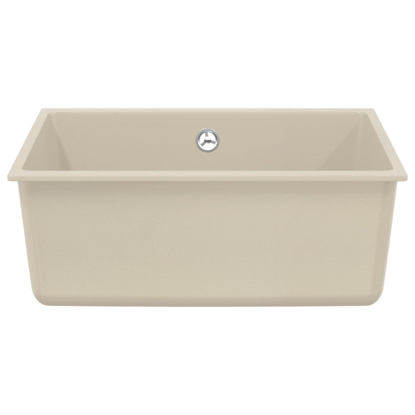 Lavabo Vidaxx beige 530 x 460 mm 80% quarzo e 20% resina