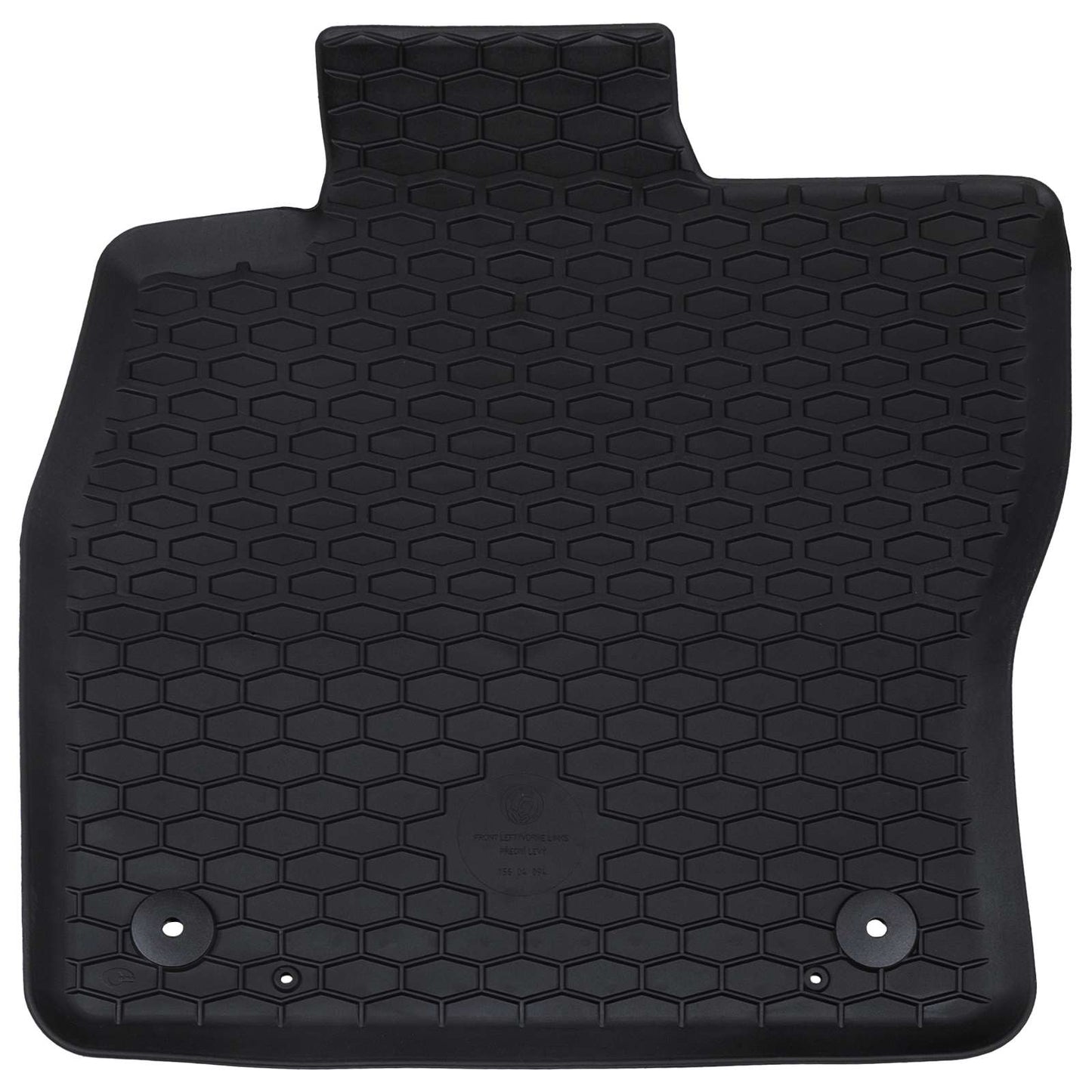 Tappetini auto Vidaxl 4 pezzi nero sedile Leon TPE